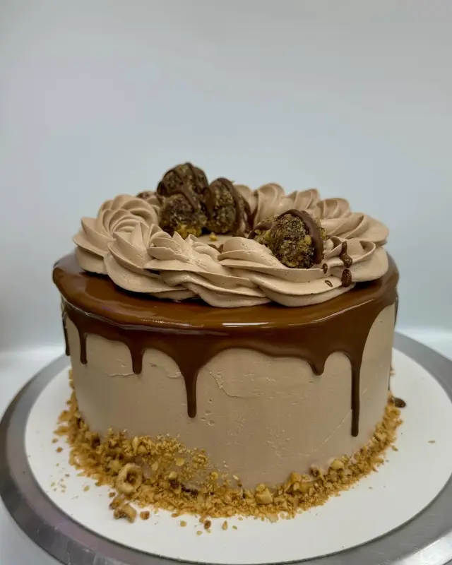 Chocolate hazelnut cake