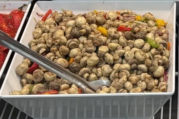 Marinated mushrooms