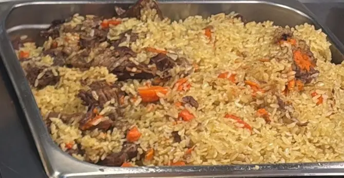 Beef plov