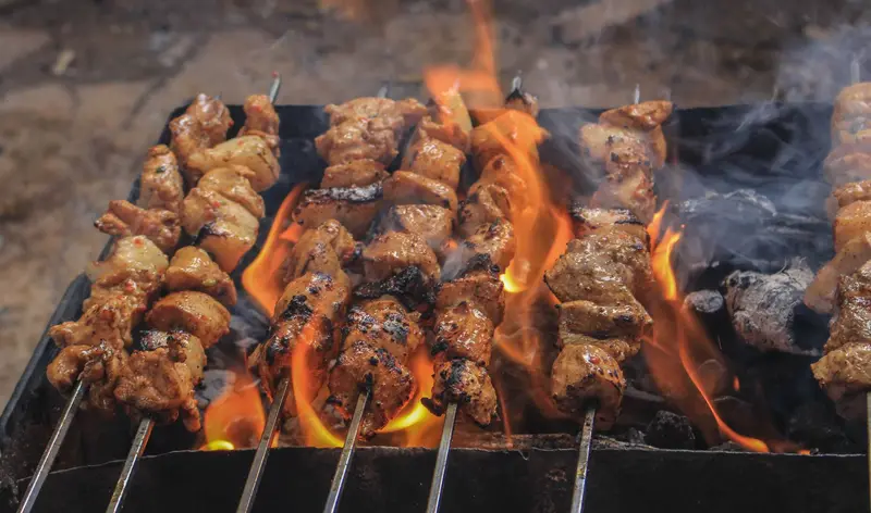 Pork shashlik