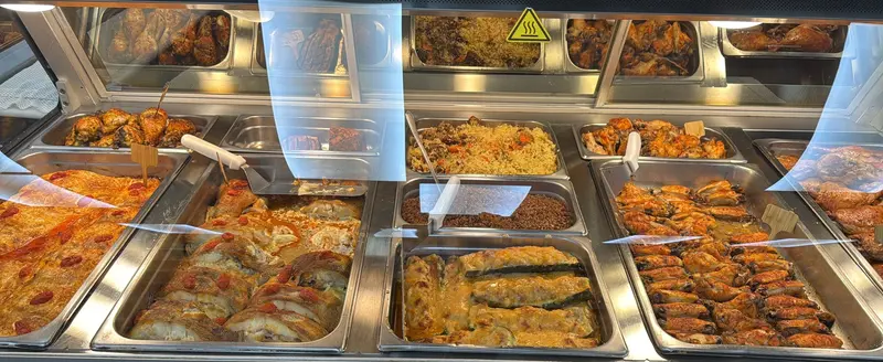 Hot food case